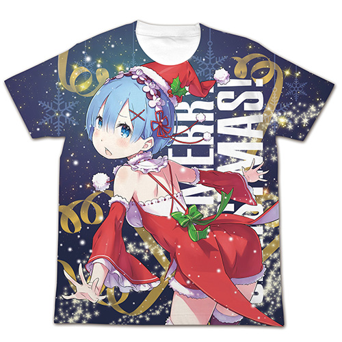 「Re：ゼロから始める異世界生活」レム フルグラフィックTシャツ サンタVer.