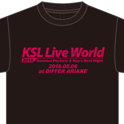 『KSL Live World 2018』 シークレットTシャツ