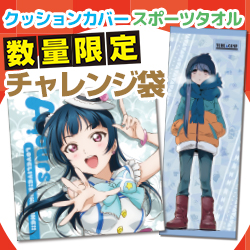 クッションカバー＋スポーツタオルチャンレンジ袋