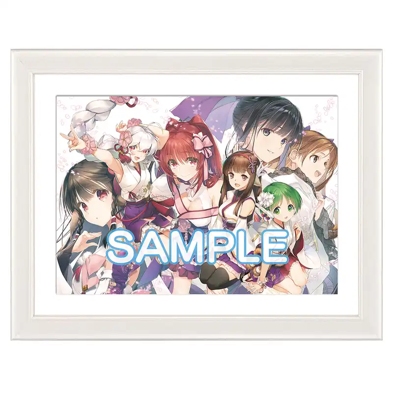 「大アクアプラス祭-30th Anniversary-」キービジュアル複製原画A4サイズ