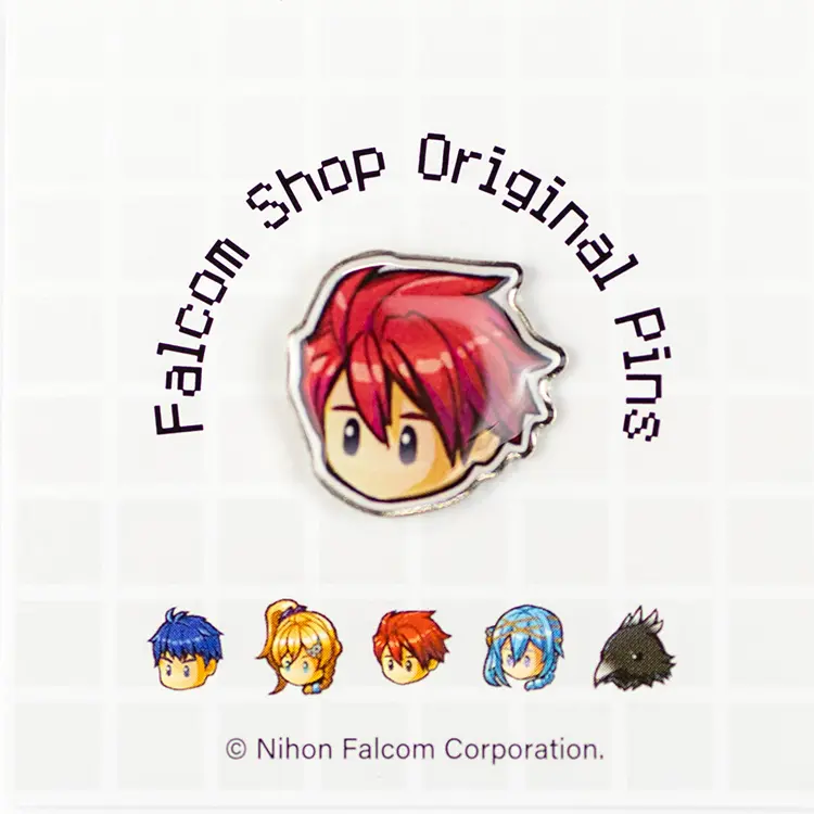 ファルコムピンバッジ（アドル）