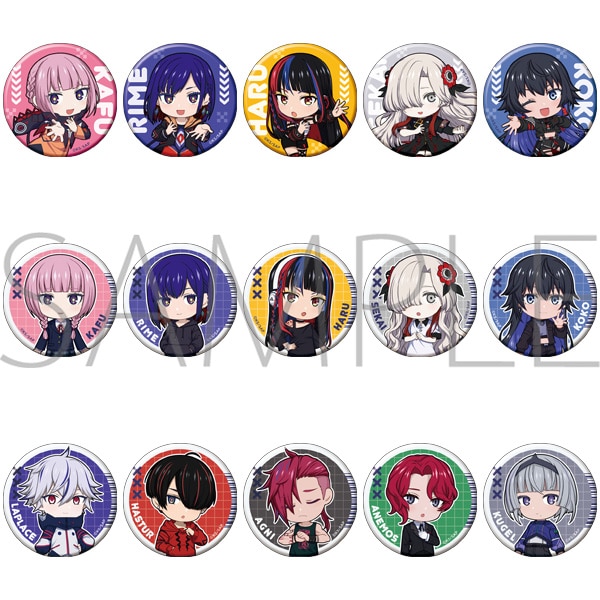 キャラバッジコレクション B（全15種）
