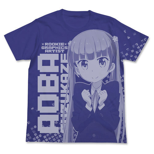 涼風青葉オールプリントTシャツ