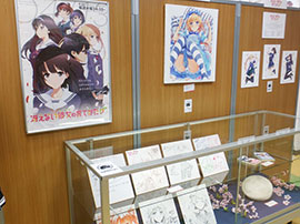 大阪会場の展示の様子1