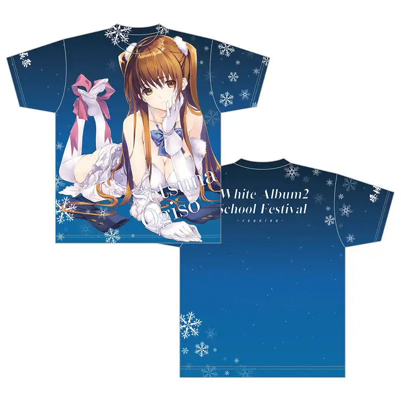 「WHITE ALBUM2」フルグラフィックＴシャツ 小木曽雪菜